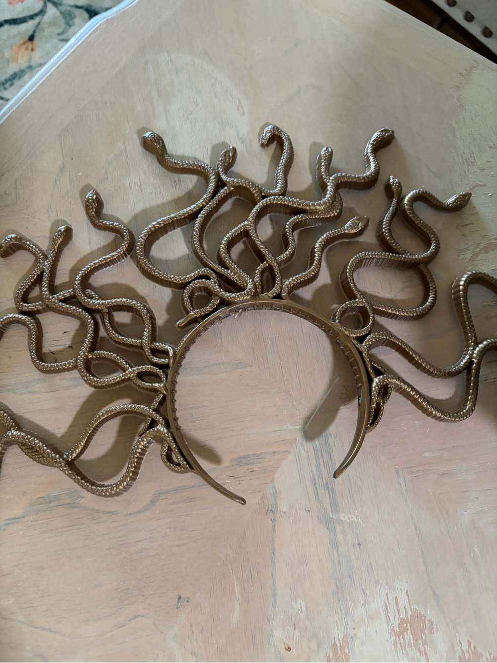 Tipsy Elves Bronze Snake Headband Accent